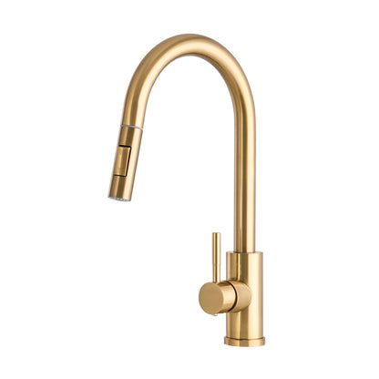 Küchenarmatur – Julia – Gebürstetes Gold